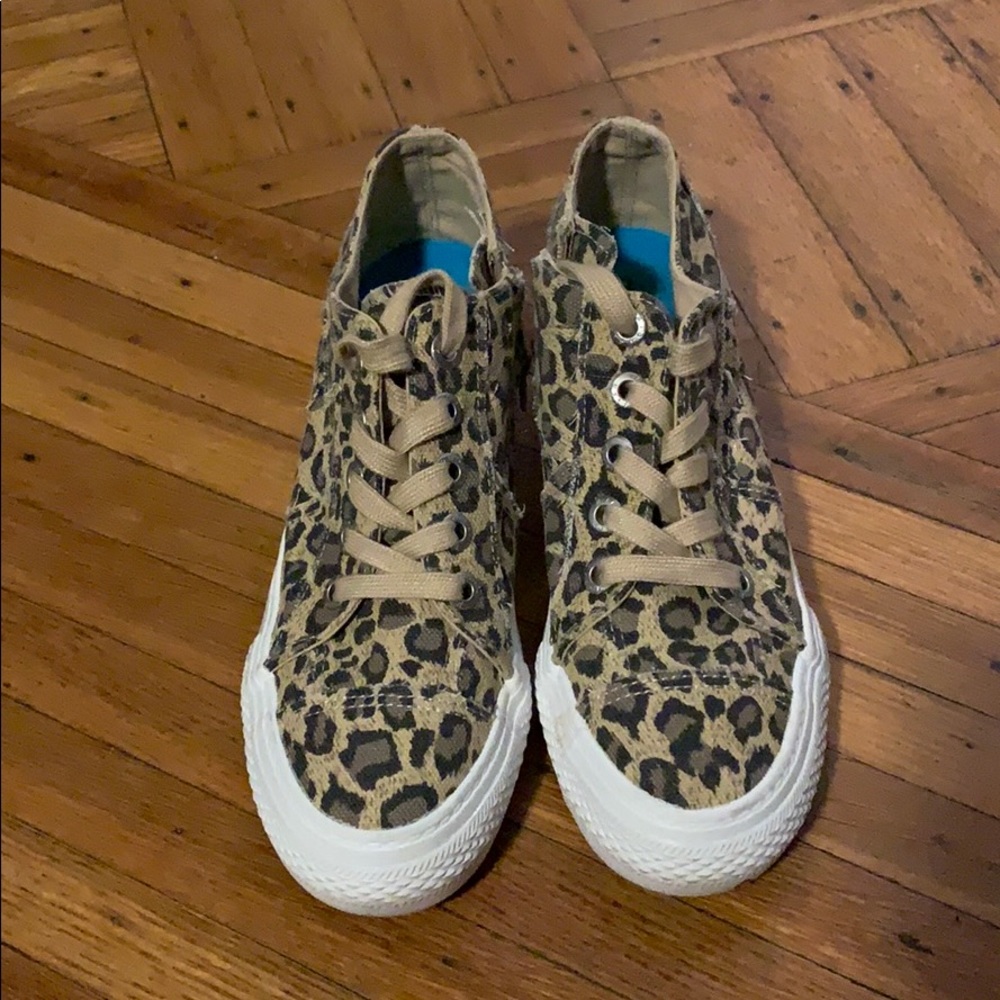 Leopard Print Sneakers